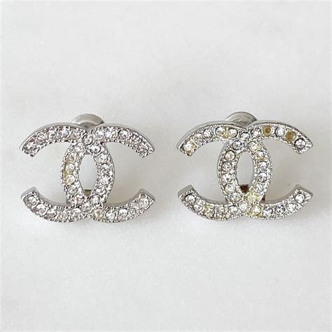 chanel blue crystal earrings|Chanel earrings official site.